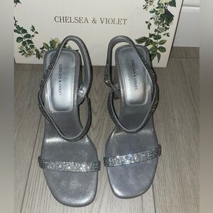 Chelsea & Violet CV-Girli Rhinestone Heel